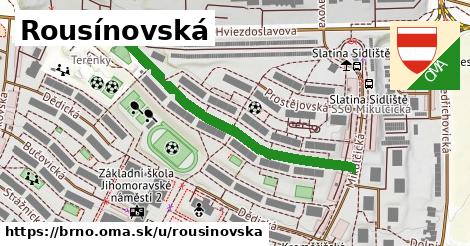 ilustrácia k Rousínovská, Brno - 429 m