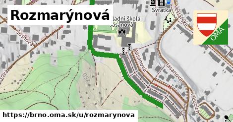 ilustrácia k Rozmarýnová, Brno - 470 m