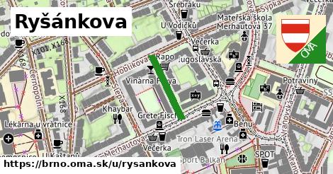 ilustrácia k Ryšánkova, Brno - 155 m