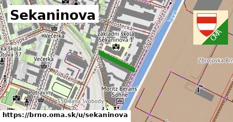 Sekaninova, Brno