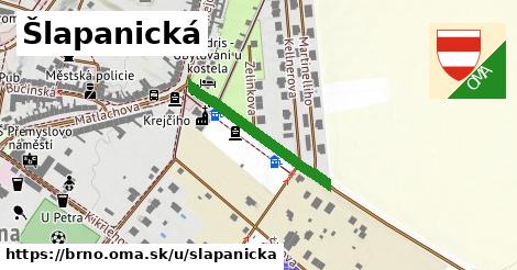 ilustrácia k Šlapanická, Brno - 248 m