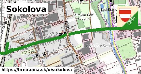 ilustrácia k Sokolova, Brno - 1,80 km