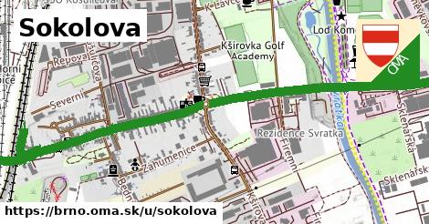 ilustrácia k Sokolova, Brno - 1,80 km