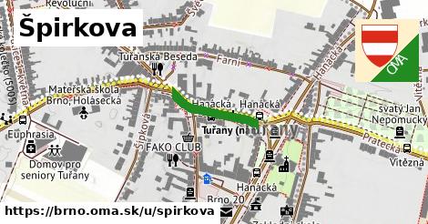 ilustrácia k Špirkova, Brno - 161 m