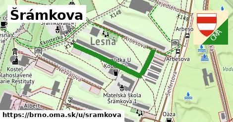 ilustrácia k Šrámkova, Brno - 324 m