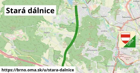 ilustrácia k Stará dálnice, Brno - 8,4 km