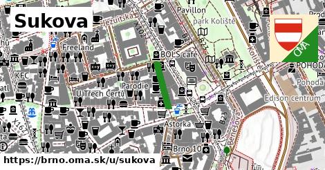 ilustrácia k Sukova, Brno - 110 m