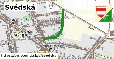 ilustrácia k Švédská, Brno - 287 m