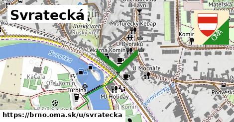 ilustrácia k Svratecká, Brno - 169 m