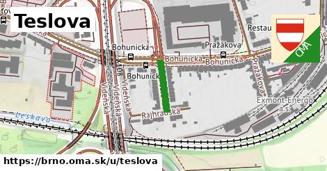 ilustrácia k Teslova, Brno - 118 m