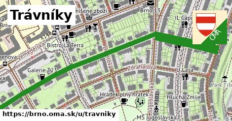 ilustrácia k Trávníky, Brno - 1,03 km