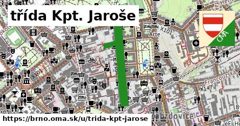 třída Kpt. Jaroše, Brno