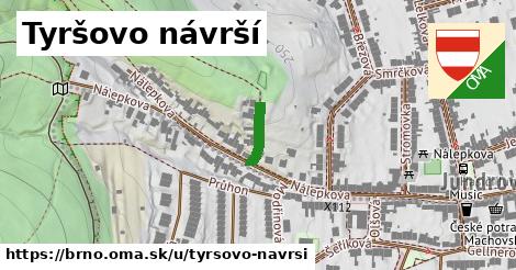 ilustrácia k Tyršovo návrší, Brno - 91 m