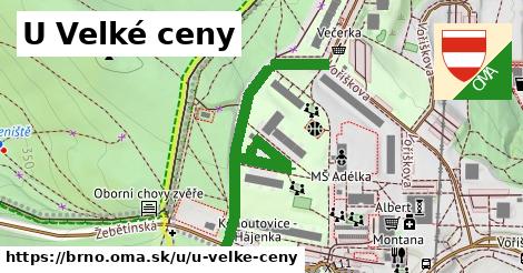 U Velké ceny, Brno