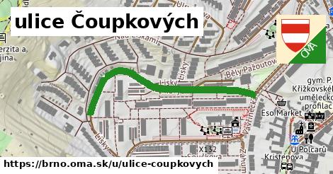 ulice Čoupkových, Brno