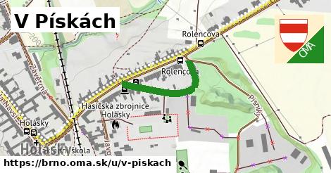 ilustrácia k V Pískách, Brno - 229 m