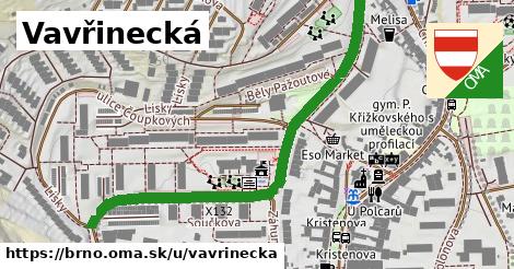 ilustrácia k Vavřinecká, Brno - 659 m