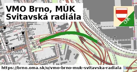 VMO Brno, MÚK Svitavská radiála, Brno