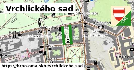 ilustrácia k Vrchlického sad, Brno - 208 m