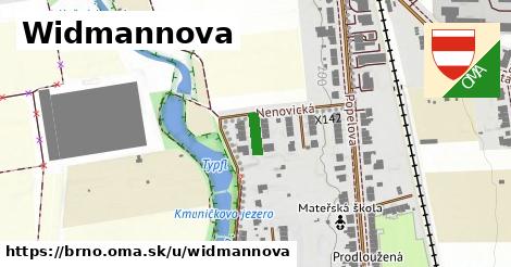 Widmannova, Brno