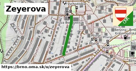 ilustrácia k Zeyerova, Brno - 221 m