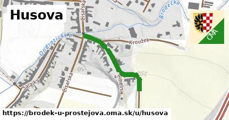 Husova, Brodek u Prostějova