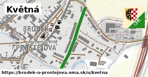 ilustrácia k Květná, Brodek u Prostějova - 327 m