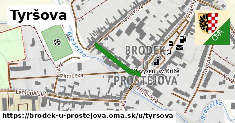 Tyršova, Brodek u Prostějova