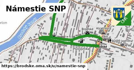 ilustrácia k Námestie SNP, Brodské - 0,97 km