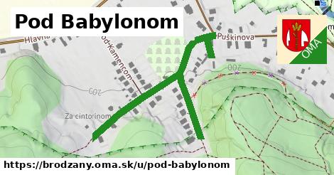 ilustrácia k Pod Babylonom, Brodzany - 569 m