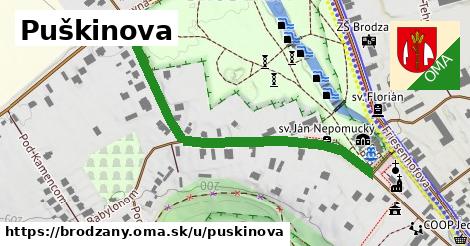 ilustrácia k Puškinova, Brodzany - 535 m