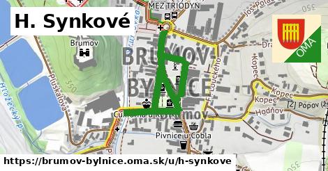 ilustrácia k H. Synkové, Brumov-Bylnice - 585 m