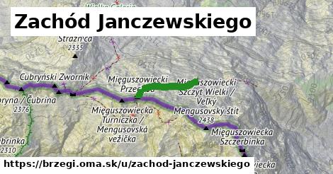 ilustrácia k Zachód Janczewskiego, Brzegi - 149 m