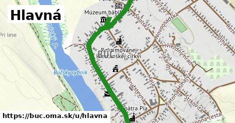 ilustrácia k Hlavná, Búč - 1,85 km