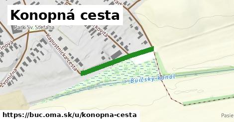 Konopná cesta, Búč