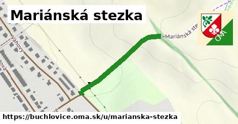 Mariánská stezka, Buchlovice