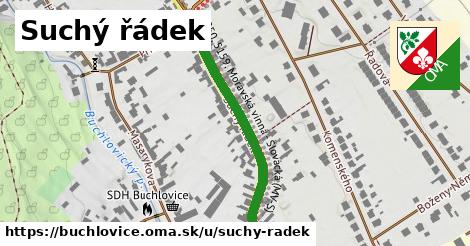 Suchý řádek, Buchlovice