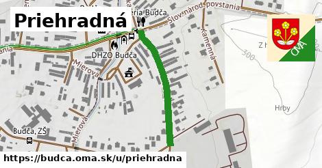 Priehradná, Budča