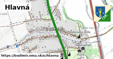 ilustrácia k Hlavná, Budimír - 1,31 km