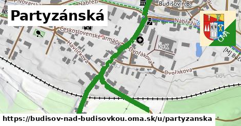 ilustrácia k Partyzánská, Budišov nad Budišovkou - 679 m