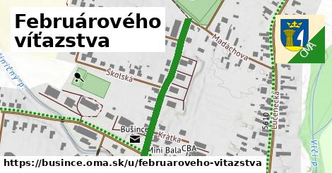 Februárového víťazstva, Bušince