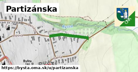 ilustrácia k Partizánska, Byšta - 214 m