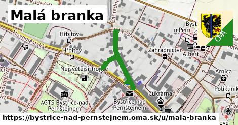 Malá branka, Bystřice nad Pernštejnem