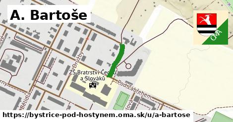 A. Bartoše, Bystřice pod Hostýnem