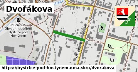 Dvořákova, Bystřice pod Hostýnem