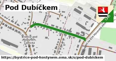 ilustrácia k Pod Dubíčkem, Bystřice pod Hostýnem - 366 m