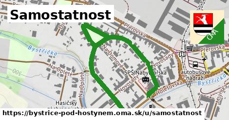 Samostatnost, Bystřice pod Hostýnem