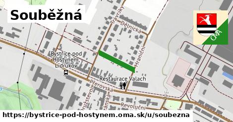 ilustrácia k Souběžná, Bystřice pod Hostýnem - 125 m