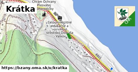 Krátka, Bžany