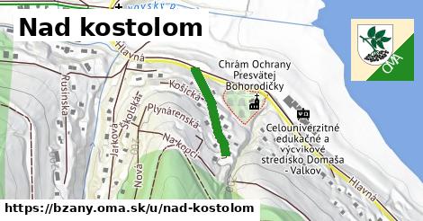 ilustrácia k Nad kostolom, Bžany - 165 m